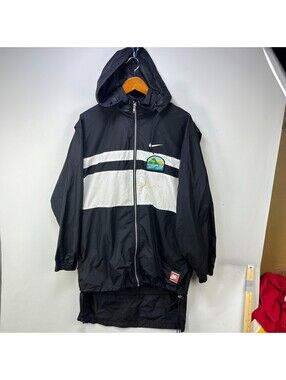 Vintage Nike 1994 US Soccer AGM Full Zip Hooded Jacket M